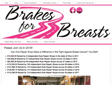 Tablet Screenshot of brakesforbreasts.com